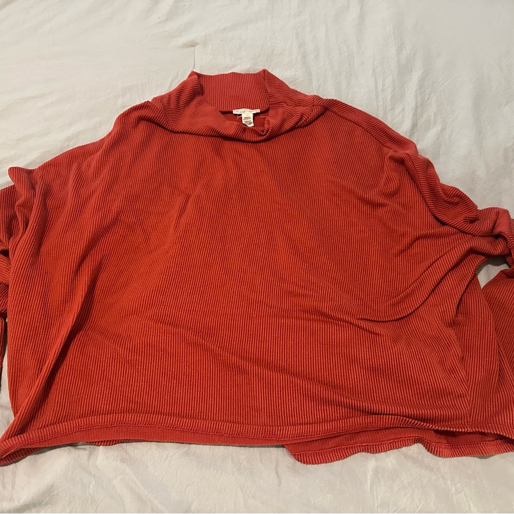 Cozy Red Turtleneck Sweater